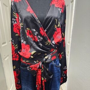 Women's Wrap Blouse